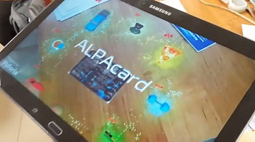 Мобильное приложение с дополненной реальностью «ALPAcards AR» ar vr приложение