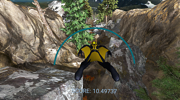 Игра виртуальной реальности Wingsuit Simulator VR ar vr приложение